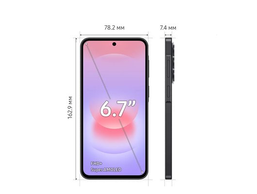 Смартфон Samsung Galaxy A37 5G 8/128GB SM-A376E Black